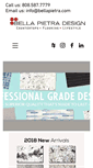 Mobile Screenshot of bellapietradesign.com